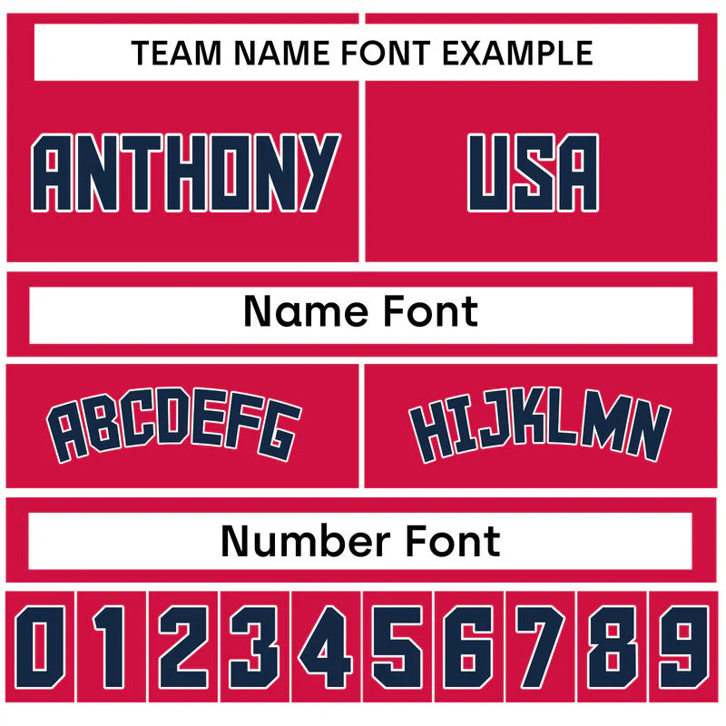 Custom Powder Blue Red Round Neck Rib-Knit Basketball Jersey